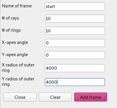 Selecting make tube frame